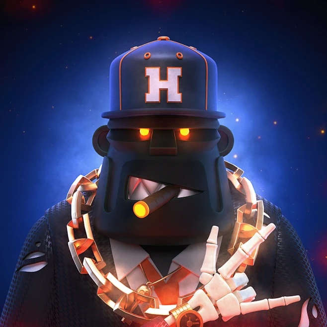 Character design cryptoart Digital Art digital illustration hip-hop ...