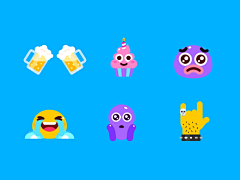 那些花儿_采集到【 Emoji/吉祥物 】