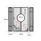 新中式屏风隔断客厅简约现代入户玄关实木装饰办公室酒店镂空座屏-tmall.com天猫