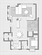 【新提醒】【免费】432㎡四层联排别墅户型 平面方案 CAD PSD-室内设计-拓者设计吧