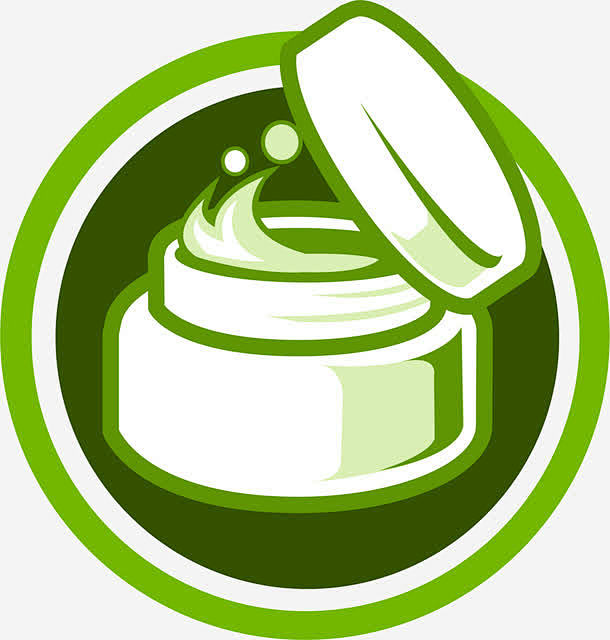 绿色网页睡眠面膜化妆品icon图标高清素...