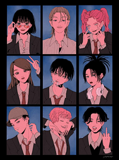 bokekeo采集到插画画画画画、。
