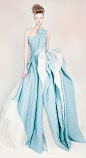 ※ Les Jardins Suspendus
SS13-3
Silk Draped Gazar Gown