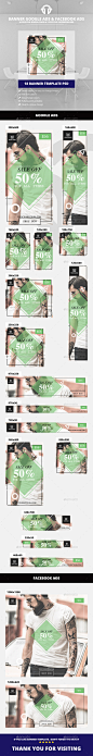 Vintage Fashion Ads - Banners & Ads Web Elements