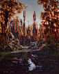 ArtStation - Making tracks-for sale 19.6x15.7" (50x40cm), Arthur Haas