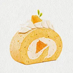 ᴘʀᴏᴄʀᴇᴀᴛᴇ｜63 柳橙蛋糕卷_1_下水道老鼠_来自小红书网页版