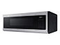1.1 cu. ft. Smart SLIM Over-the-Range Microwave with 550 CFM Hood Ventilation, Wi-Fi & Voice Control in Stainless Steel
