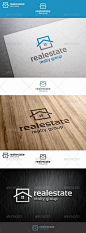 Real Estate Logo – Realty Group – This is a clean and elegant Real estate logo. Professional and elegant logo suitable for construction, real estate, realty, mortgage, property business, building company, builders, hotel and resort business, etc. It stand