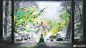 #阴阳师#  #绘世花鸟卷#    
“你带我走入春天，济我于生死离别”

问了一下可以解禁了ww 是给阴阳师的图图 ​​​​