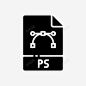 ps文件扩展名图标 免费下载 页面网页 平面电商 创意素材