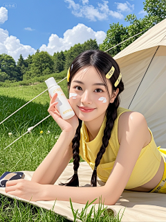 必定减肥成功采集到美妆模特