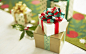 ID:961154大图-高清晰圣诞节礼物包装彩蝶节壁纸