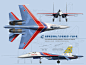俄罗斯Su-27战斗机 空中勇士飞行表演队