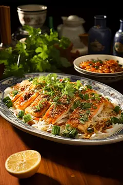 咔神-深色中式预制菜-家居风5