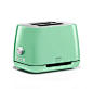 Marc Newson 2 Slice Toaster Lucite Green