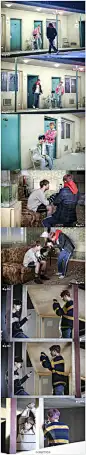 #防弹少年团# 《春日》MV拍摄现场照大公开~欢乐可爱的花样美少年们~ ​