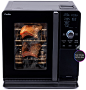 Amazon.com: GE Profile Smart Indoor Smoker with Active Smoke Filtration, Precision Smoke Control, 5 Smoke Settings, WiFi Connected, Electric, Wood Pellet BBQ Countertop Small Appliance, Black : Patio, Lawn & Garden
