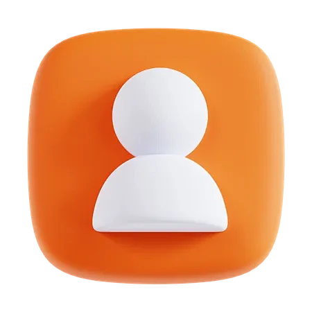 Profile 3D Icon