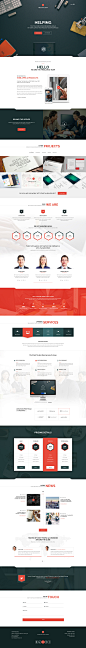 Freelance Team - PSD Template