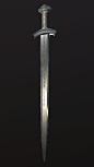 Norse Sword, Dom Marriott : A sword inspired by Norse Mythology, based off traditional viking designs.

Total: 6.8k tris
Sword: 2.8k tris
Scabbard: 4k tris
one 2k texture set