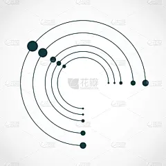 抽象,华丽的,球体,螺线,贺卡,几何形状,对称,技术,模板,现代