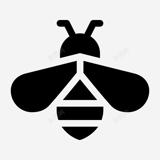 蜜蜂大黄蜂苍蝇图标 设计图片 免费下载 ...