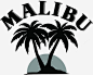 MALIBU酒LOGOpng免抠素材_新图网 https://ixintu.com 酒 椰树 黑白 图标 日落 LOGO 品牌 logo 小图标 标识标志图标 创作 商业 成功的LOGO设计 酒吧 椰子树 酒吧LOGO