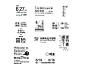 #LOGO设计师# 文字排版、值得参考～ ​​​​