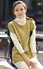 2013冬装新款韩版女装中长款蝙蝠衫加厚潮宽松套头 口袋毛衣 外套-tmall.com天猫