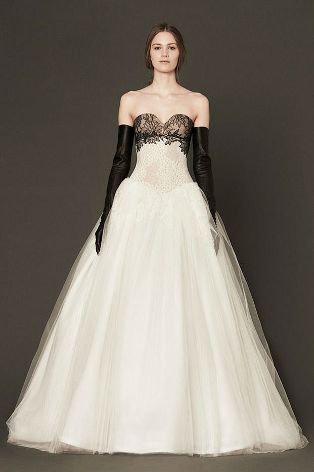 Vera Wang 2014春夏婚纱系列...