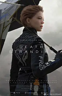 #2018E3# 《死亡搁浅》官方刚刚公布了三张游戏角色的展示海报，展示了游戏中的三位主要角色。相信很多玩家也已经看到，游戏的两位新公开的女演员便是曾出演《碟中谍4》的 蕾雅·赛杜以及已经68岁的林赛·瓦格纳（游戏中使用的是她年轻时候的脸庞）！ ​​​​