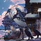村山竜大，日本原画界元老级大师笔下的奇幻童趣-7.GAME : 赏心悦目，全能大师！