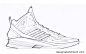 [球鞋设计]ADIDAS D HOWARD LIGHT 草图及效果图-产品设计手绘-中国设计手绘技能网 最专业权威的手绘学习交流分享网站 - Powered by Discuz!
