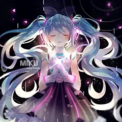 VOCALOID 初音未来 同人图 插画 壁纸 | miku生快~ | 半次元-第一中文COS绘画小说社区