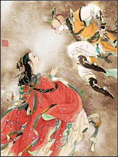 JingChenZi采集到工笔 古风 古典 美女