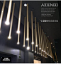 led餐厅简约长筒圆柱形北欧吧台灯具艺术创意个性黑色单头吊灯-淘宝网