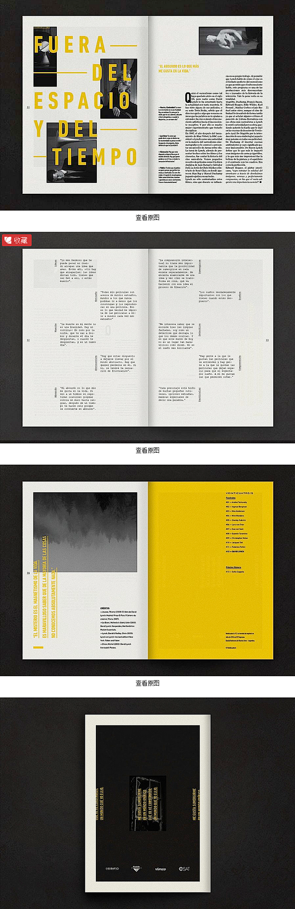 David Lynch杂志版式设计(3)
