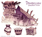 Dandelion - Market props, Bea Castillo : Some props and color studies for my project "Dandelion".