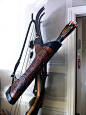 sewing pattern for a quiver | Back Quiver Pattern http://leatherworker.net/forum/index.php?showtopic ...