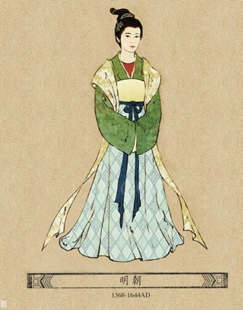 中国古代美女服饰都有哪几款？（多图）-文...