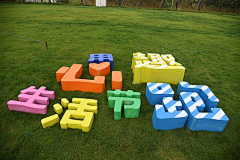 孟兰凤采集到立体字美陈