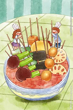 想吃串串