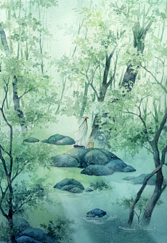 牵丝r采集到美人——逐色