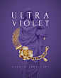 Ultra Violet and Golden Jewelry