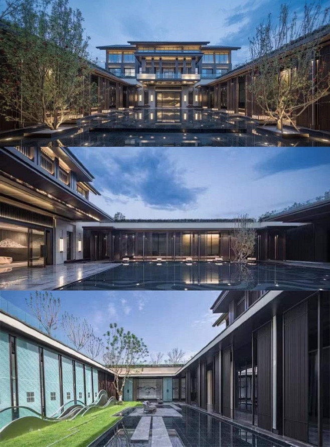 成都武侯金茂府 一阁一式，便是“水悦洞天”。通过川西民居，抽象出的极简主义建筑，充满了国际化东方气息。建筑与环境的共生，在回溯与展望中、在对话 ...