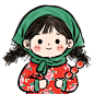 申请成为你的新年头像丨花棉袄女生版 - 小红书