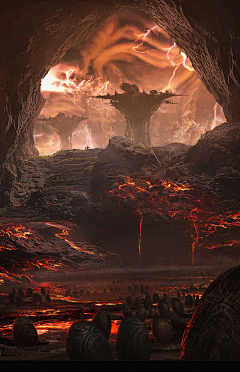 刘易成117采集到火山场景