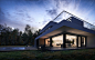 Visuals | Project | Contemporary prefab house : Visuals for a marketing campaign by Norwegian Prefab building developer.