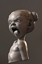 Fun sculpture by mikkamakka using Zbrush: