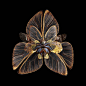 摄影 | Blooms of Butterflies Wings。
巴黎摄影师Seb Janiak持续进行的蒙太奇照片项目，描绘了昆虫的翅膀作为花瓣。 Janiak对模仿自然背后的机制深感兴趣。喜欢这样美丽中带点诡异的图案吗？
#遇见艺术# #艺术哲人# ​​​​